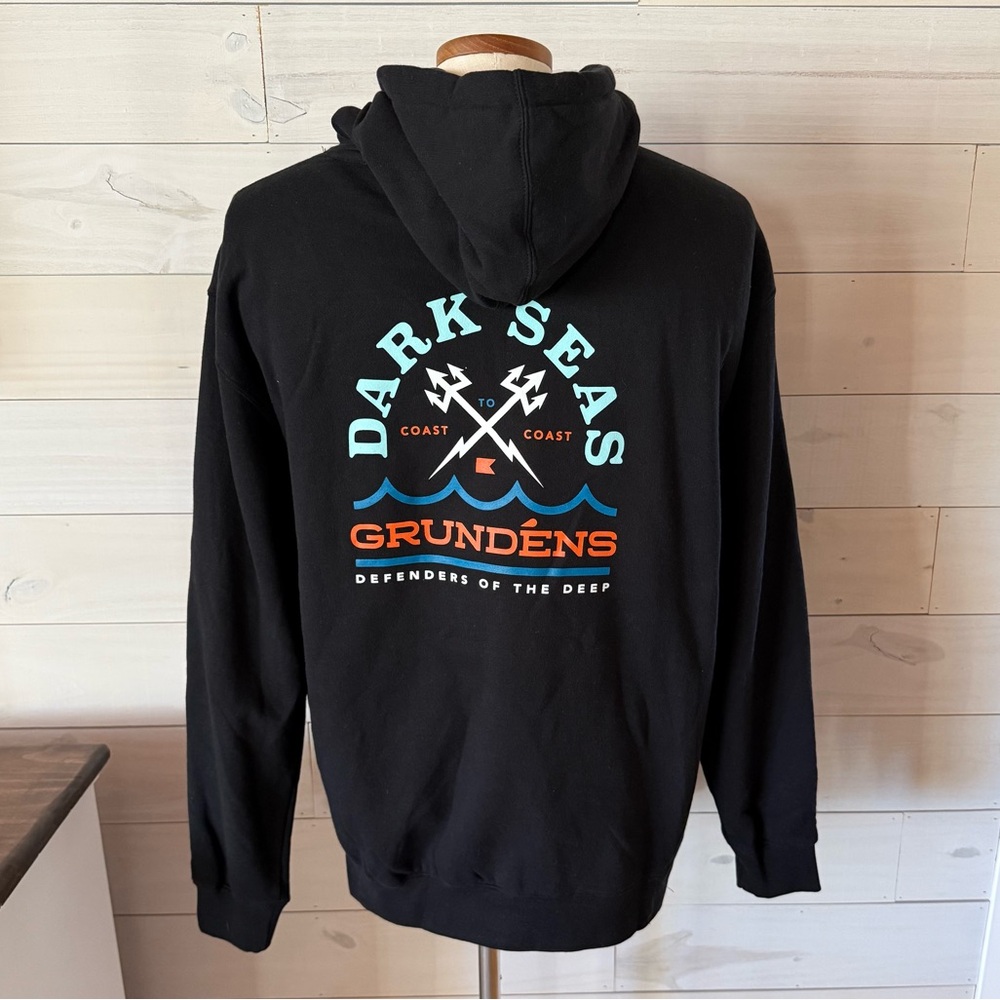 Men's Grundens Circulation - Fleece Sweatshirt - Picture 5 of 5